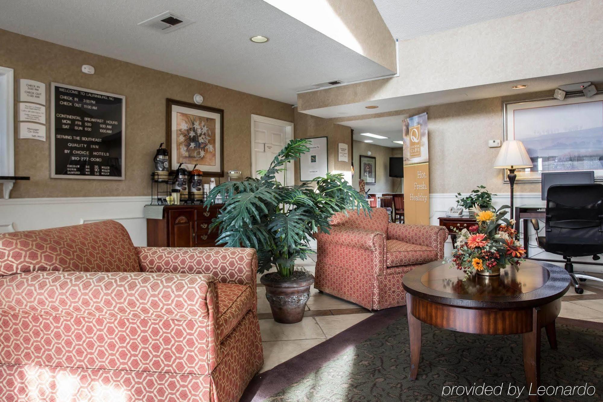 Quality Inn Laurinburg Buitenkant foto